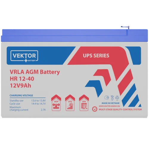 Аккумуляторная батарея VEKTOR BATTERY HR 12-40W